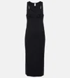 Eres Deva Midi Dress In Noir