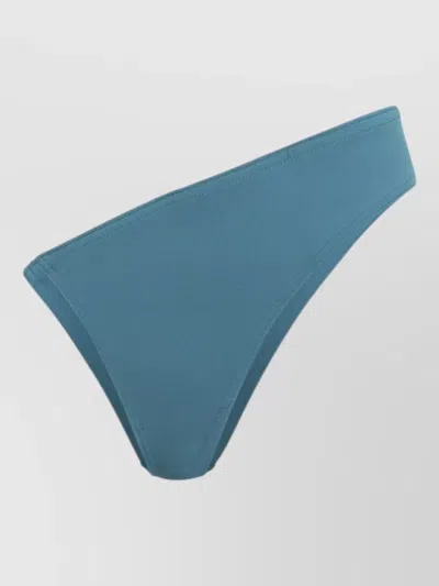 Eres Dialogue High Cut Two Tone Bikini Bottom In Blue