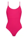 Eres Diamant Low-back Swimsuit In Pink