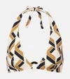 Eres Dimension Geometric-print Triangle Bikini Top In Multi