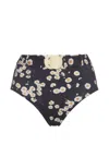 Eres Discret High-waisted Bikini Bottoms In Black