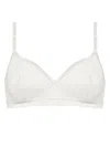 Eres Diva Wireless Triangle Bra In White
