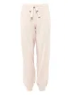 Eres Drawstring-waistband Pants In Neutral