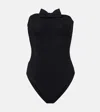 Eres Dresscode Bow-detail Bandeau Swimsuit In Black