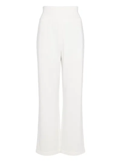 Eres Duncan Embroidered-logo Trousers In White