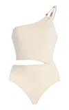 Eres Ecume One-piece Swimsuit In Ivory