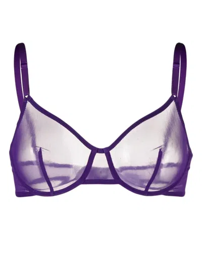 Eres Eden Full Cup Bra In Purple