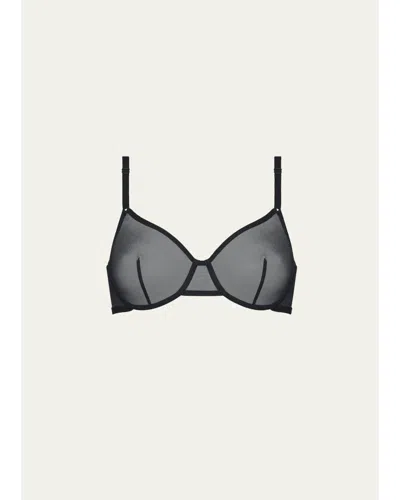 Eres Eden Stretch Tulle Bra In Ultra