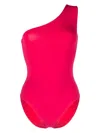 Eres Effigie One-shoulder Swimsuit In Pink