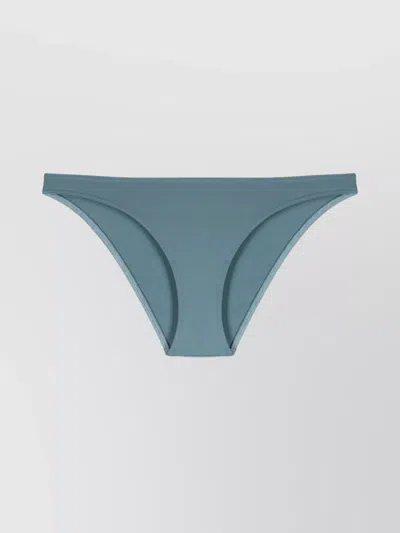 Eres Elasticated Waistband Swimwear Seam Detailing In Blue