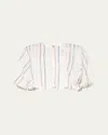 Eres Cotton-blend Stripe Eldorado Crop Top