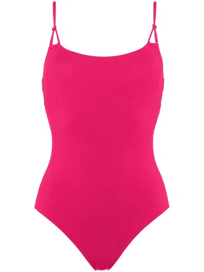 Eres Electro Knotted-strap Swimsuit In Pink