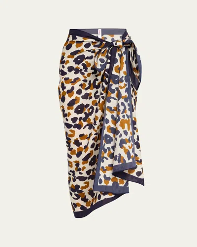 Eres Embrun Sarong Coverup In Imp Coquillag Sable Fin