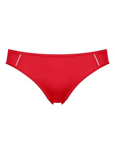 Eres Enora Soyeuse Thin Briefs In Red