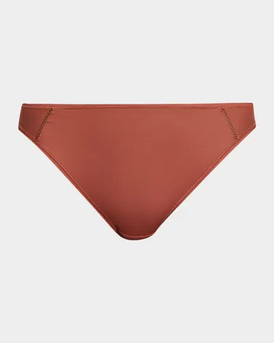 Eres Enora Soyeuse Thin Recycled Jersey Briefs In Brown