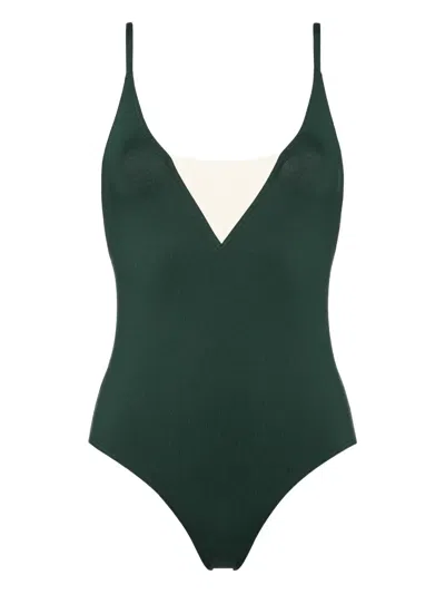 Eres Entrevue Swimsuit In Green