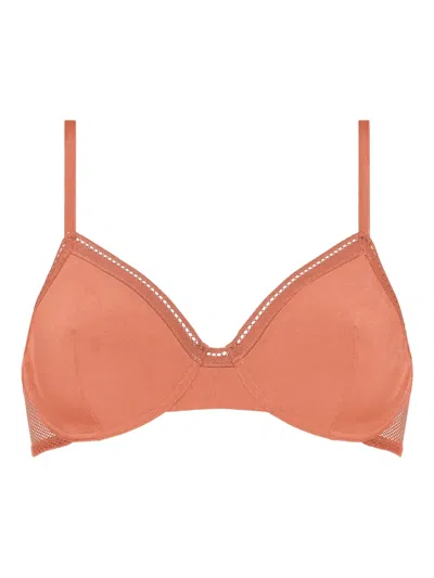 Eres Envoûtant Full-cup Bra In Orange