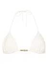 Eres Womens Ephemere Triangle Bikini Top Eau De Rose In White