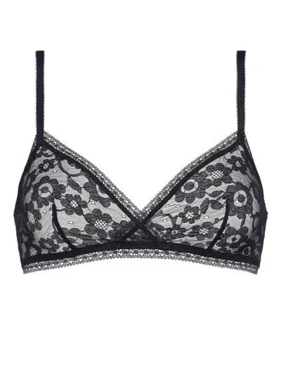 Eres Espiègle Triangle Bra In Black