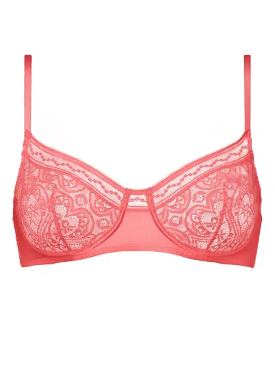Eres Etincelle Demi-cup Bra In Pink