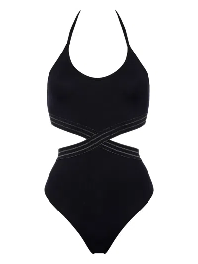 Eres Évasion Cut-out Swimsuit In Black