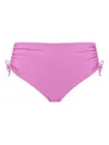 Eres Ever Drawstring-side Bikini Briefs In Purple