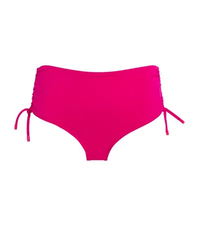 Eres Ever High-rise Bikini Bottoms In Pink