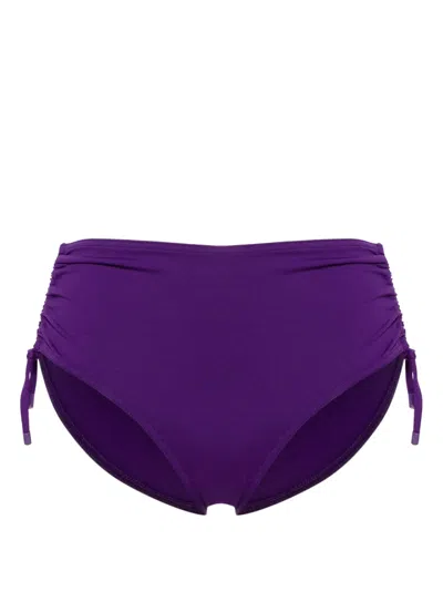 Eres Ever High-waisted Bikini Briefs In Purple