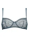 Eres Evidence Lace Bra In Blue
