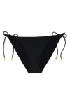 Eres Bikini Bottoms Tie-side Gold Accents In Blue
