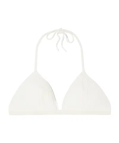 Eres Extra Bikini Top In Off White