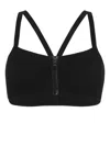 Eres Fame Bikini Top In 黑色