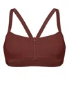Eres Fame Bikini Top In 褐色