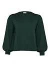 Eres Colorama Maille Famous Wool And Cashmere-blend Sweater In Green
