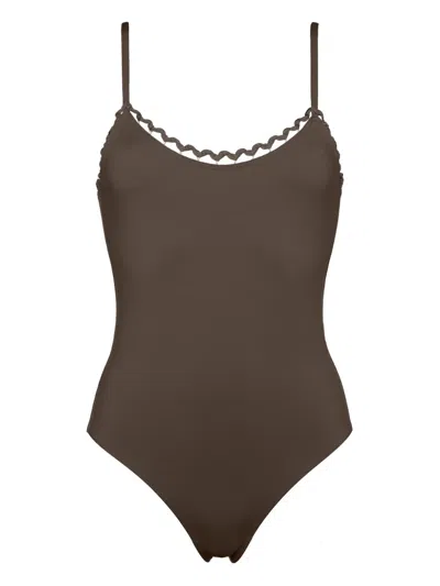 Eres Fantasy One-piece Tank Swimsuit In Grey