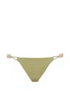 Eres Farah Thin Beaded Bikini Bottom In Gray