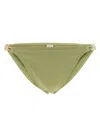 Eres Farrah Bead-embellished Bikini Briefs In Green