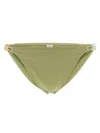 Eres Farrah Bead-embellished Bikini Briefs In Green