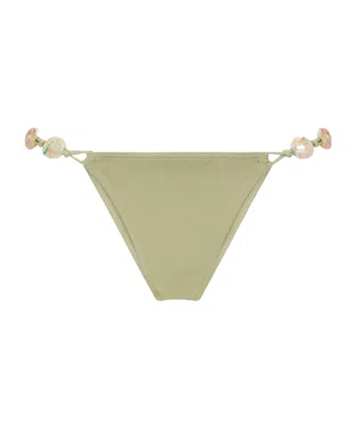 Eres Farrah Side-details Bikini Bottom In Nude