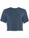 Eres Felicia Crossover-back T-shirt In Blue