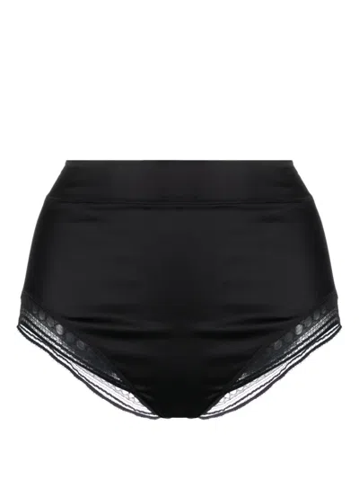 Eres Fête High-waisted Briefs In Black
