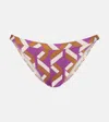 Eres Fever Printed High-rise Bikini Bottoms In Multi