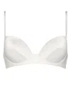 Eres Diva Wireless Triangle Bra In White