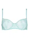 Eres Fleurette Demi-cup Bra In 粉色