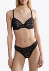 Eres Farouche Balconette Bra In Black