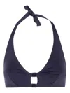 Eres Float Bikini Top In Black