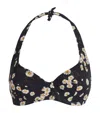 Eres Passionnel Floral-print Bikini Top In Multi