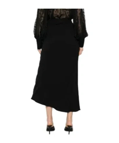 Eres Floral-print Dress In Black