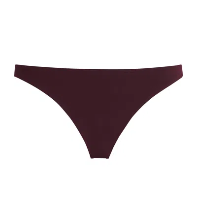 Eres Fripon Bikini Bottoms In Burgundy