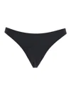 Eres Fripon Black Bikini Bottoms With Low Waist In Tech Fabric Stretch Woman In Black